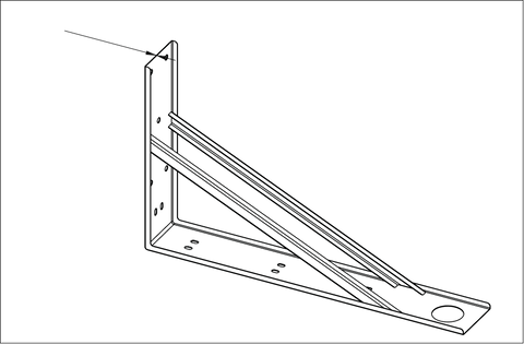 TEK-TROL - Mounting Bracket (4300B-BKT)