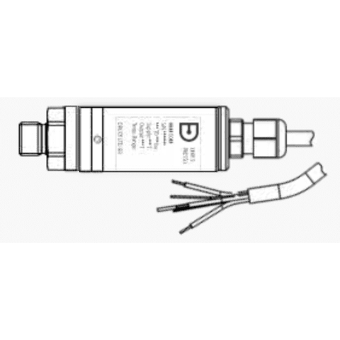 Druck-UNIK5000H (501X)H Hydrogen Focused Pressure Sensor (Cable Gland)