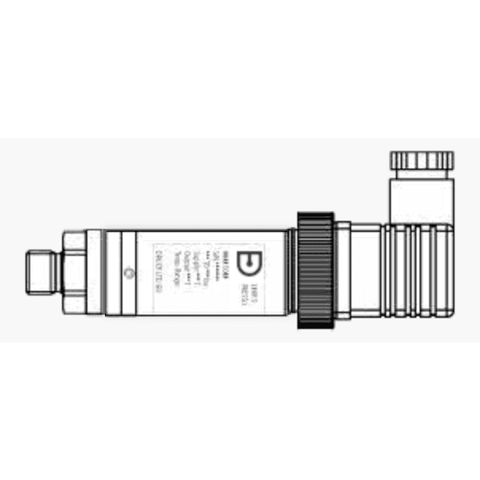 Druck-UNIK5000H (50FXH) H2 Pressure Sensor (Demountable MIL-C-26482 alternative wiring)