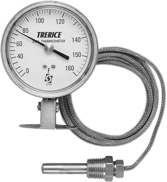 TRERICE Remote Mounted Dial Thermometers