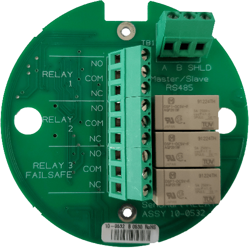 RC Systems - Modbus RS-485 + 3 Relays (P/N: 10-0532)