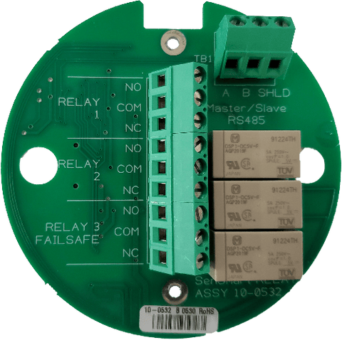 RC Systems - Modbus RS-485 + 3 Relays (P/N: 10-0532)
