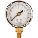 PIC Gauges - 101D - Dry Utility Pressure Gauge, Lower Mount