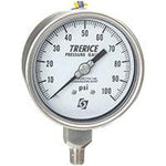 TRERICE - 700SS / 700LFSS Pressure Gauge (SS Internals, Lower Mount)