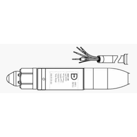 Druck-UNIK5000 (503X) Submersible Pressure Sensor (Polyurethane Cable)