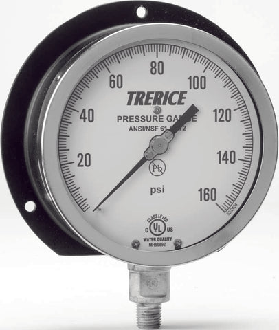 TRERICE - Industrial Pressure Gauge - 500XB-45-02-L-A-30/0