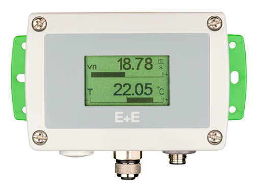 E+E - AVS701 High Accuracy Air/GAS Velocity Sensor (front view)