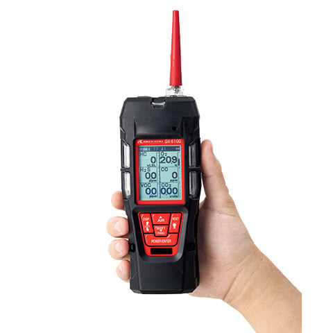 RKI Instruments - GX-6100 Portable 6-Component Gas Detector