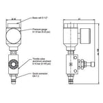 E+E - Sampling cell G 1/2" for Atmospheric Dew Point