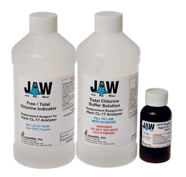 HF Scientific - HACH J.A.W. Free Chlorine Reagent Kit (P/N 09551H)