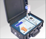 EdgeTech - PDM75-X3SF Portable DewMaster Dew Point Hygrometer (angled view)