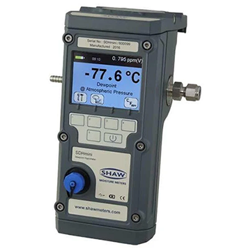 Shaw - Model SDHmini Portable Hygrometer (front view)