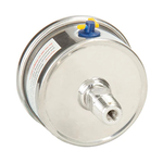 TRERICE - 700SS / 700LFSS Pressure Gauge (SS Internals, Back Mount) (back) (rearview)