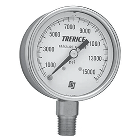 TRERICE - 750 Series Process Gauge (Stainless Steel Case)