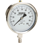 TRERICE - Industrial Pressure Gauge - D83LFSS-40-02-L-D-100 (front)