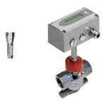 E+E - EE771  In-Line Thermal Mass Flow Meter (duct mount view)