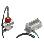 E+E - EE771  In-Line Thermal Mass Flow Meter (remote probe mounting view)
