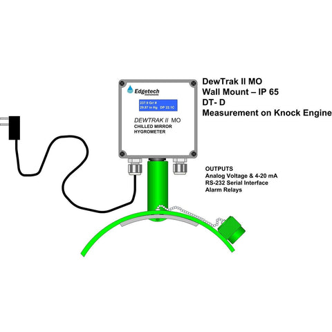 EdgeTech - DewTrak II MO - Dew Point & Humidity Transmitter for Octane