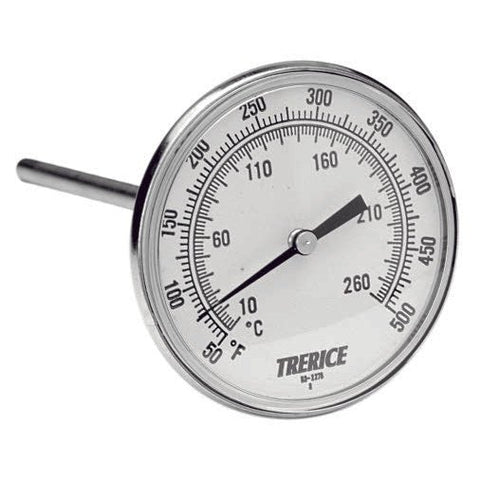 Trerice - Bimetal Thermometers - Rear Connect X-Series