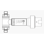 Druck - UNIK5000 (PTX50R2) Pressure Sensor (M20 x 1.5 Inline Conduit)