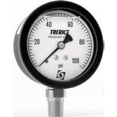 Trerice - 800LFB Series Utility Pressure Gauge (Liquid)